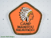 Camp Manitou Burlington DIst,